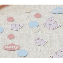 Baby Shower Confetti - Baby Elephant 